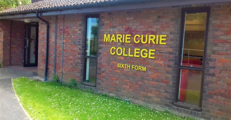 Photo of the building for Marie Curie College Sixth Form.