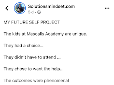 Some feedback for Mascalls students from Steve Sallis shared on his Facebook page following a session with them.