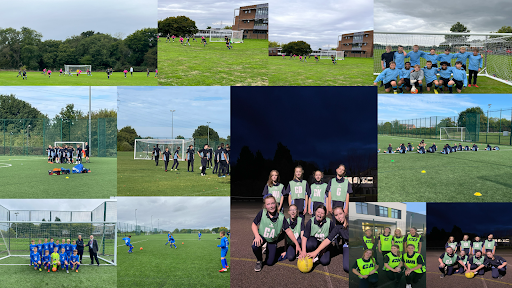 Photo collage of Extra Curricular Activities at Mascalls Academy.