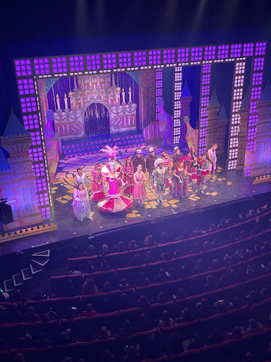 A photo taken of a performance of 'Sleeping Beauty' at the Marlowe Theatre in Canterbury.