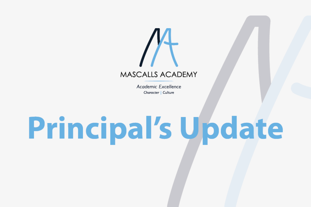 Mascalls Academy Principal's Update